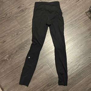 Black lululemon leggings